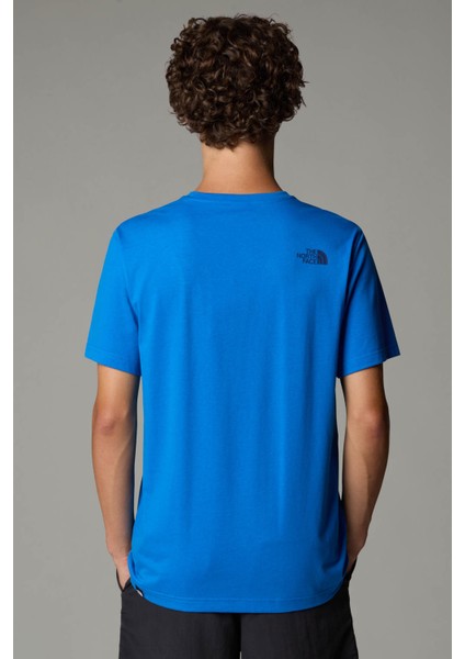 M SS EASY TEE Mavi Erkek Kısa Kol T-Shirt fiyatları