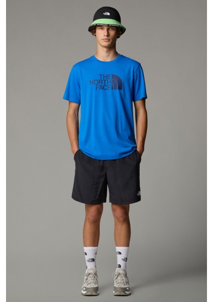 M SS EASY TEE Mavi Erkek Kısa Kol T-Shirt modelleri