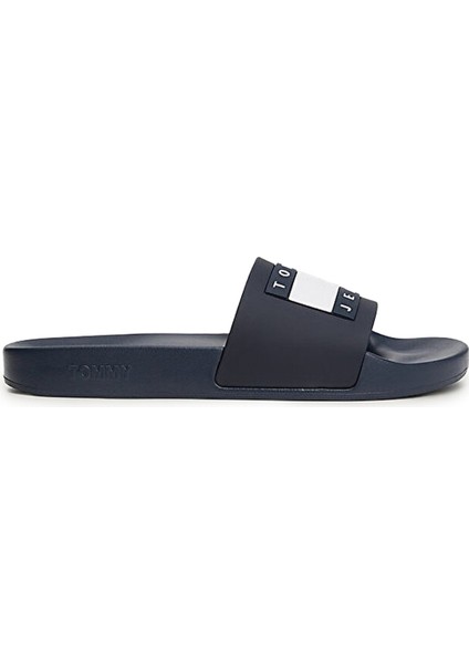 TOMMY JEANS POOL SLIDE ES Lacivert Erkek Terlik