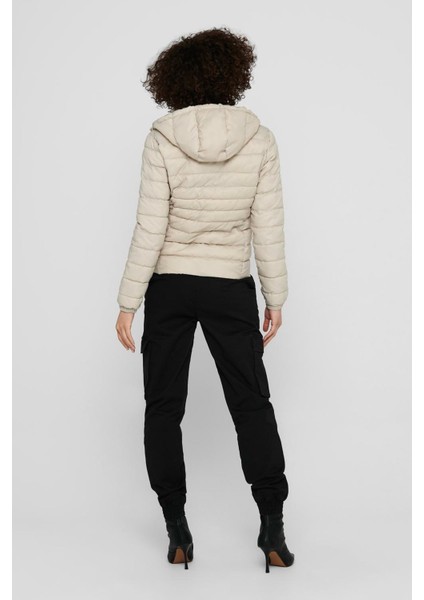 ONLTAHOE HOOD JACKET OTW Gri Kadın Ceket fırsatları