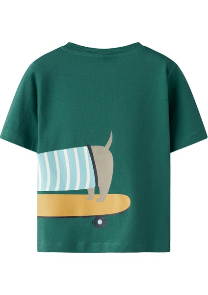 NMMHELGE SS NREG TOP PB Mavi Erkek Çocuk Kısa Kol T-Shirt fiyatları