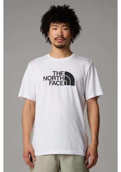 M SS EASY TEE Beyaz Erkek Kısa Kol T-Shirt