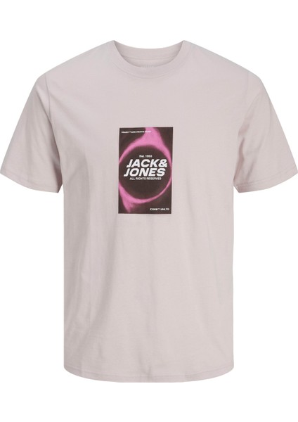 JCORECHARGE FRONT PRINT Lila Erkek Kısa Kol T-Shirt
