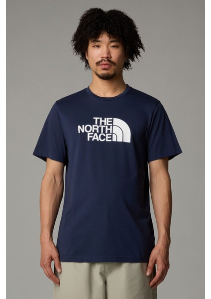 M SS EASY TEE Mavi Erkek Kısa Kol T-Shirt