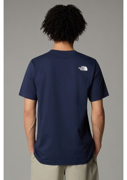 M SS EASY TEE Mavi Erkek Kısa Kol T-Shirt fiyatları