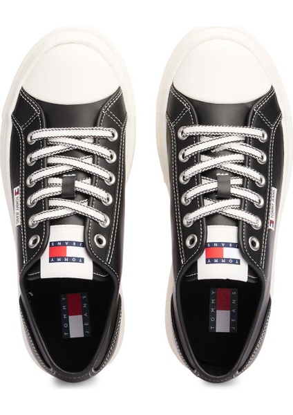 TJW FOXING VULC LC Siyah Kadın Sneaker