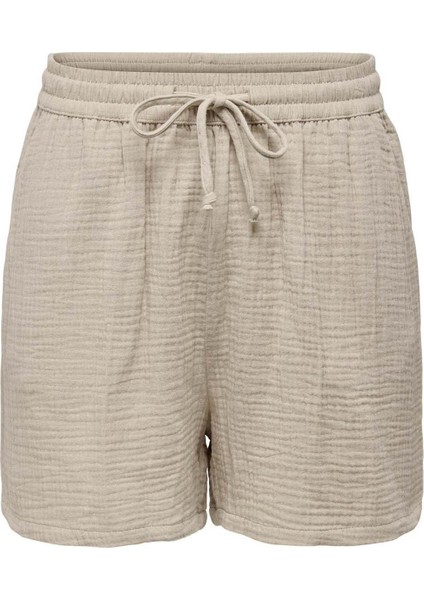 ONLTHYRA SHORTS NOOS WVN Bej Kadın Şort fiyatları