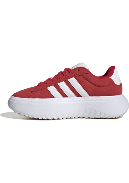 adidas GRAND COURT PLATFOR Kırmızı Kadın Sneaker modelleri