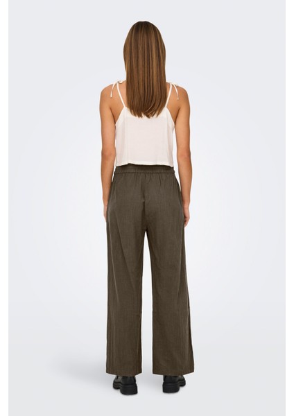ONLTIZANA COTTON LOOSE PA Kahverengi Kadın Pantolon fırsatları