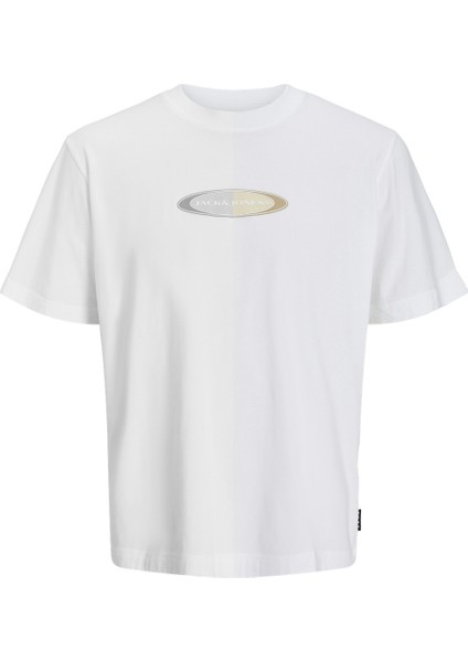 JCOPACER BRANDING PRINT T Beyaz Erkek Kısa Kol T-Shirt