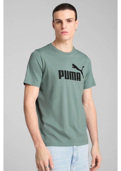 ESS No. 1 Logo Tee (s) Yeşil Erkek Kısa Kol T-Shirt