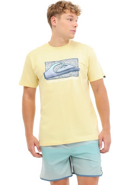 RETRO FADE SS Sarı Erkek Kısa Kol T-Shirt