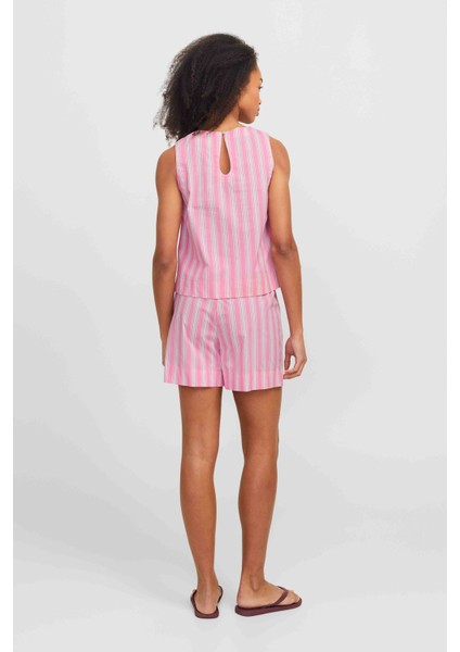 Jjxx JXAVA POPLIN SL TOP WVN Pembe Kadın Gömlek fırsatları