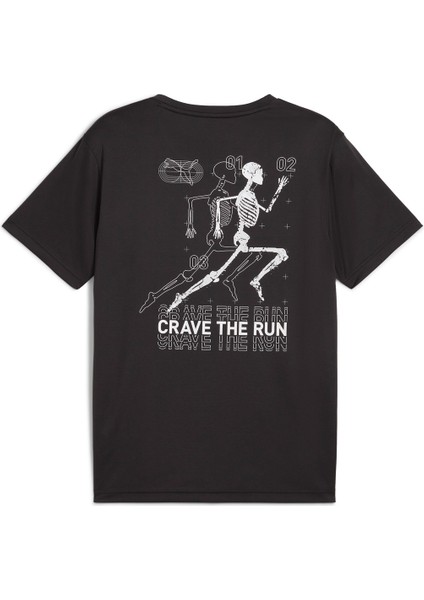 GRAPHICS SKELETON RUN TEE Siyah Erkek Kısa Kol T-Shirt fiyatları