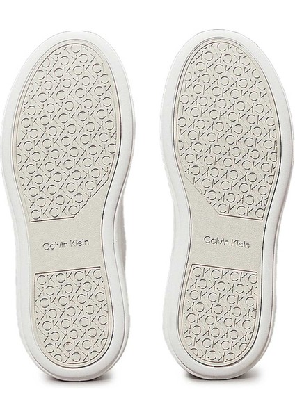 Cupsole Lace Up - Lth Sue Beyaz Kadın Sneaker