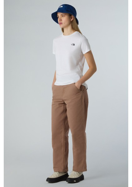 W SS SD SLIM TEE Beyaz Kadın Kısa Kol T-Shirt modelleri