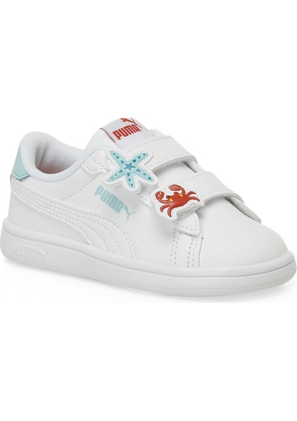 Puma Smash 3.0 Beyaz Kız Çocuk Sneaker fiyatları
