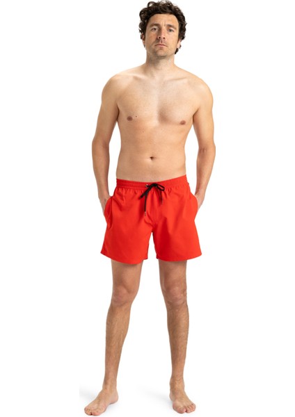 EVERYDAY SOLID VOLLEY 15 Siyah Erkek Deniz Şortu fırsatları