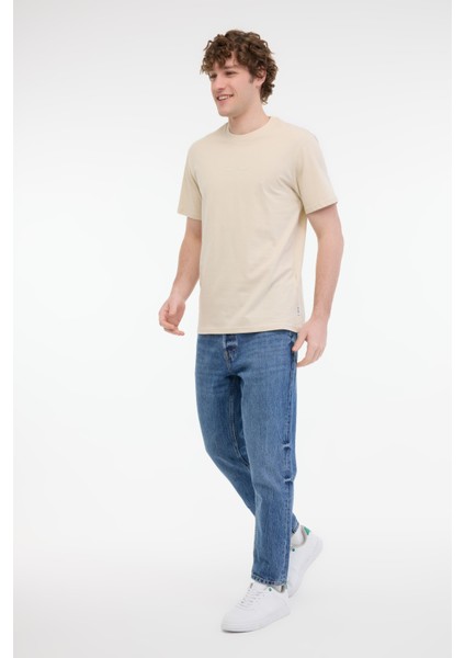 Onslevı Lıfe Reg Text Bej Erkek T-Shirt 22028147 modelleri