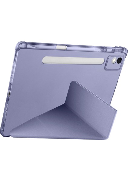 Yesnıce Lenovo Idea Tab Pro 12.7 TB-373FU Uyumlu Kalemlikli Standlı Uyku Modlu Katlanabilir Tablet Kılıfı modelleri