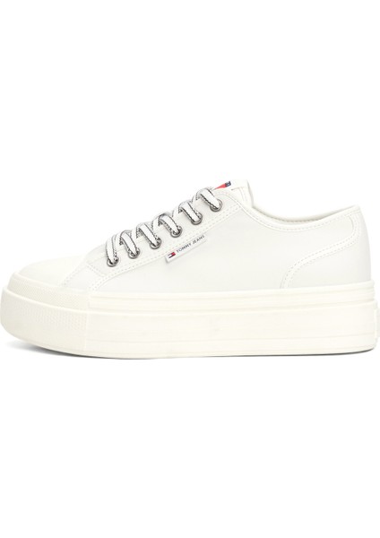 TJW FOXING VULC LC LEATHE KIRIK BEYAZ Kadın Sneaker modelleri