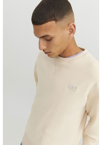JCOCLASSIC TWILL SWEAT CR Bej Erkek Sweatshirt modelleri