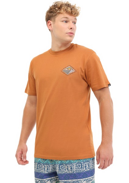 EVO FUTURE ISLANDS SS Turuncu Erkek Kısa Kol T-Shirt