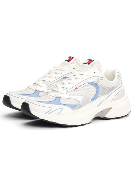 THE CONEY METALLIC Beyaz Kadın Sneaker fiyatları