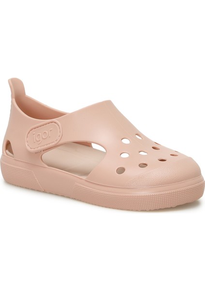 Pembe Kız Çocuk Sandalet Düz Topuklu Hafif ve Rahat Tasarım S10343