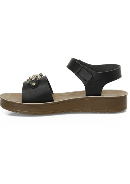 166929.Z5FX Siyah Kadın Comfort Sandalet modelleri