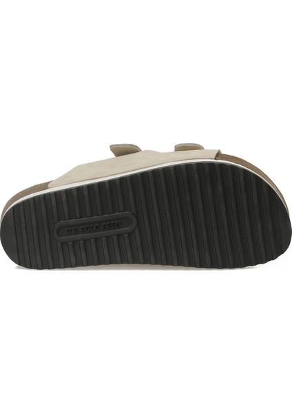 Plaın Nu 5fx Bej Kadın Mantar Terlik