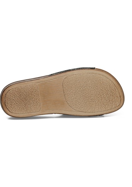 407014.Z5FX Siyah Kadın Ev Terliği