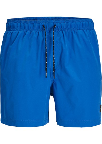 JPSTMAUI JJSWIM SOLID AKM Mavi Erkek Deniz Şortu
