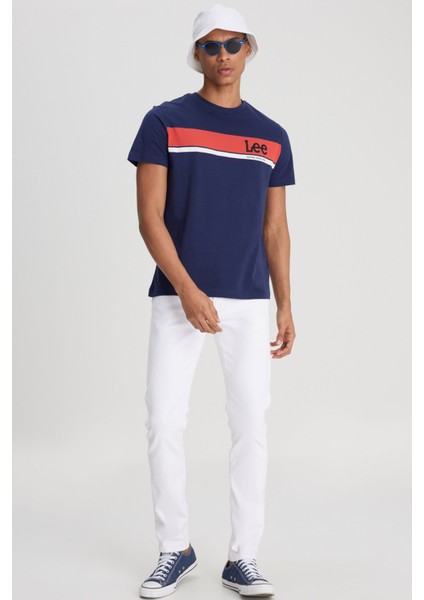 Logo T-shirt Lacivert Erkek Kısa Kol T-Shirt modelleri