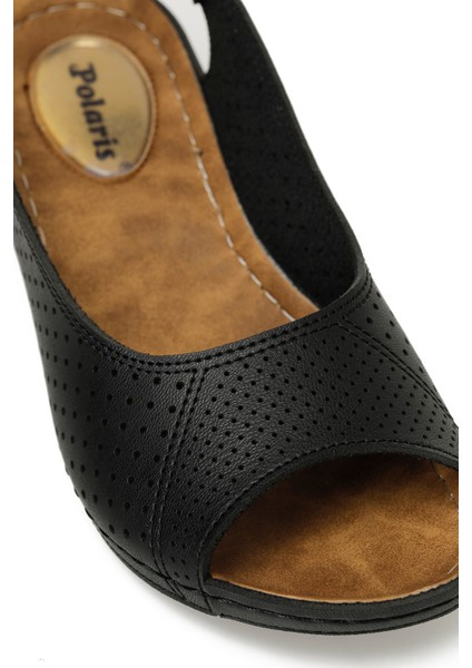 162750.Z5FX Siyah Kadın Düz Sandalet