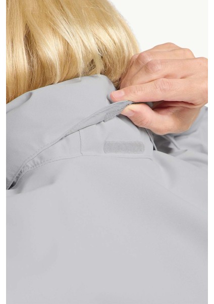 TRAILTIME 2L JKT W Gri Kadın Ceket