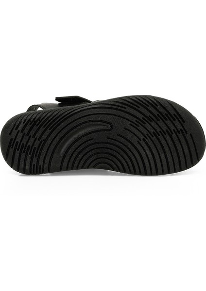 408025.M5FX Siyah Erkek Sandalet