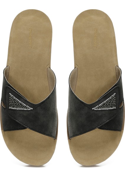 407022.Z5FX Siyah Kadın Ev Terliği fırsatları