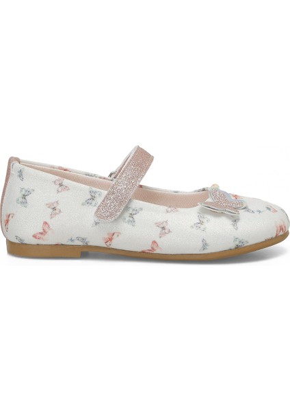 BUTY.P5FX Krem Kız Çocuk Babet