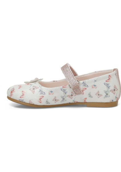 BUTY.P5FX Krem Kız Çocuk Babet modelleri