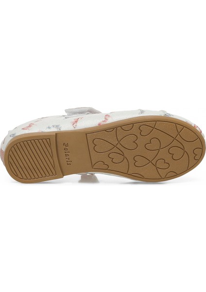 BUTY.P5FX Krem Kız Çocuk Babet