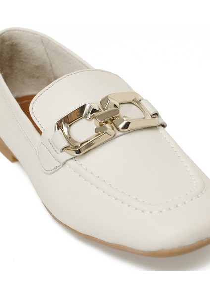INCI DURHAM 5FX Bej Kadın Loafer