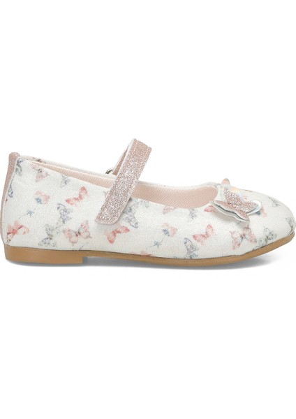 BUTY.B5FX Krem Kız Çocuk Babet