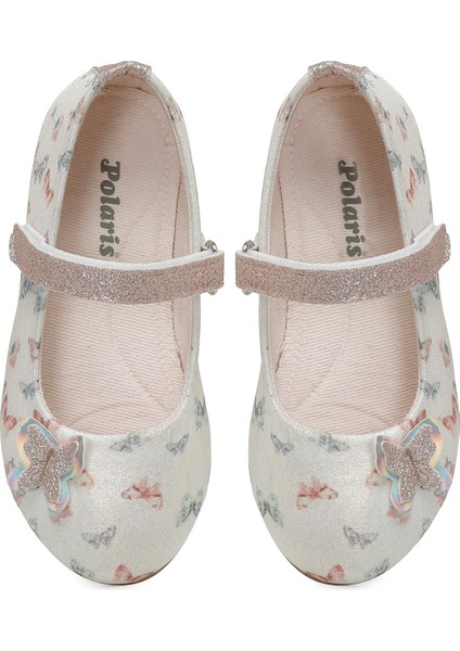 BUTY.B5FX Krem Kız Çocuk Babet fırsatları