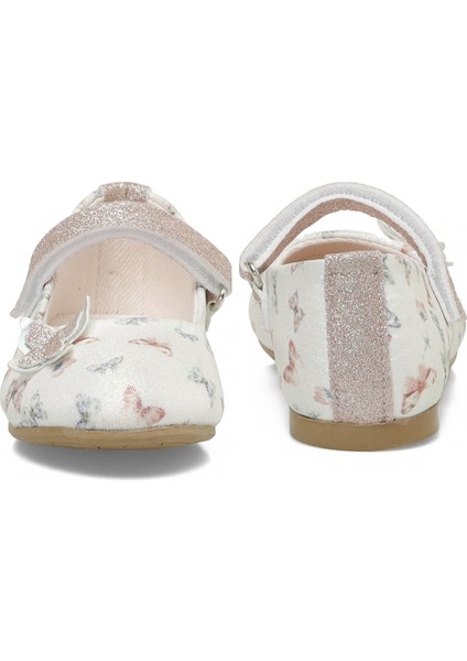 BUTY.B5FX Krem Kız Çocuk Babet indirimleri