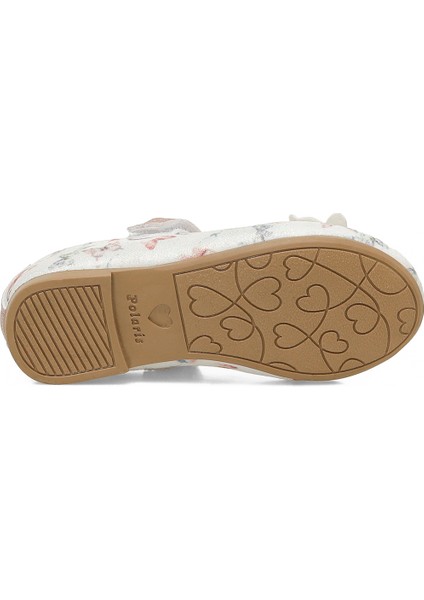 BUTY.B5FX Krem Kız Çocuk Babet