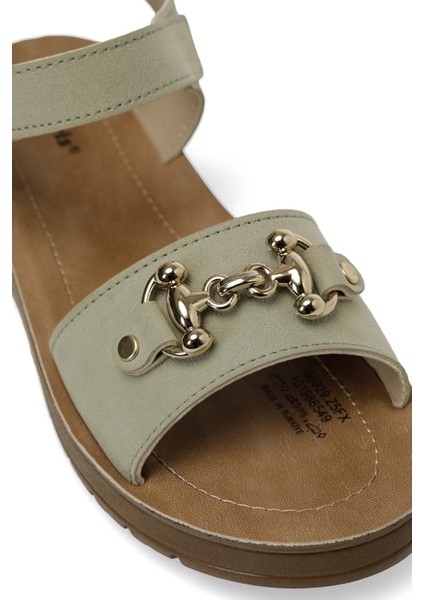 166929.Z5FX Mint Kadın Comfort Sandalet