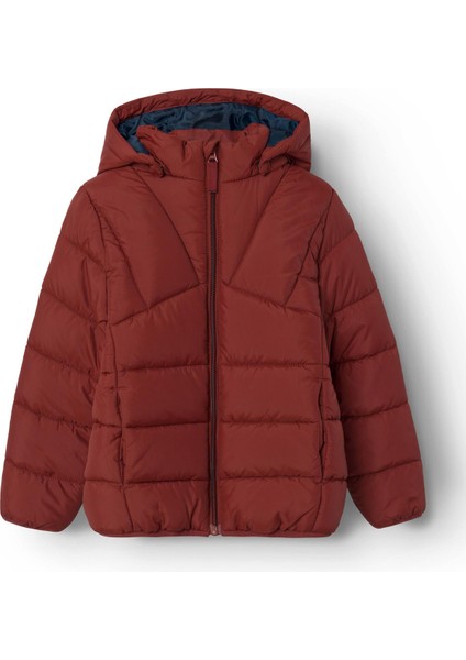 NKMMEMPHIS JACKET PB Bordo Erkek Çocuk Mont