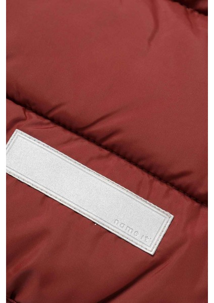 NKMMEMPHIS JACKET PB Bordo Erkek Çocuk Mont indirimleri