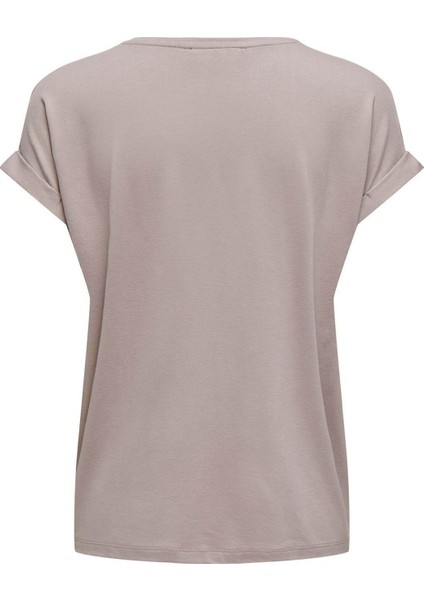 ONLMOSTER S/S O-NECK TOP Pembe Kadın Kısa Kol T-Shirt modelleri
